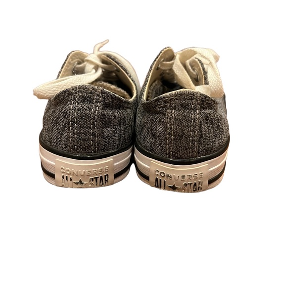 Converse All Star Women's Metallic Herringbone Low Top Lace Up Sneakers - Picture 3 of 5